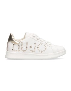 Liu Jo Ginny 01 sneaker in denim con borchie